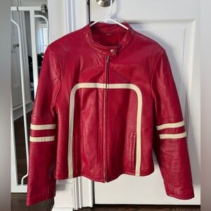 Vintage Wilson’s Leather - Red Rider Jacket - Genuine Leather